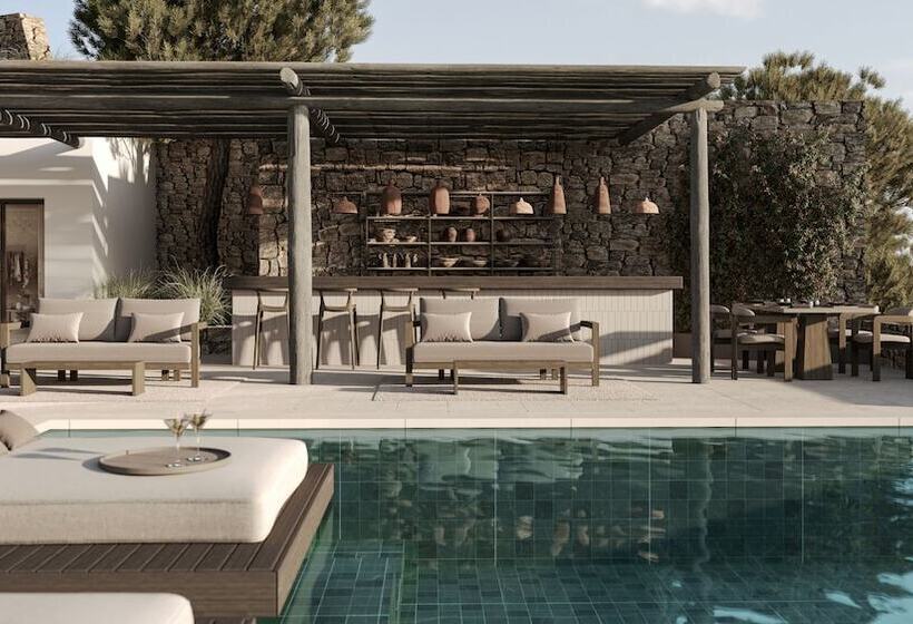 בית מלון כפרי Enigma Mykonos Hideaway Suites