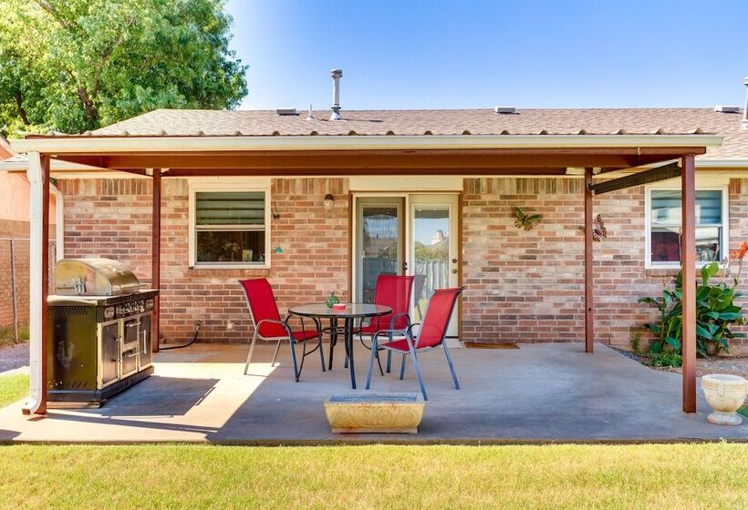 Cozy Oklahoma Retreat W/ Covered Patio & Gas Grill