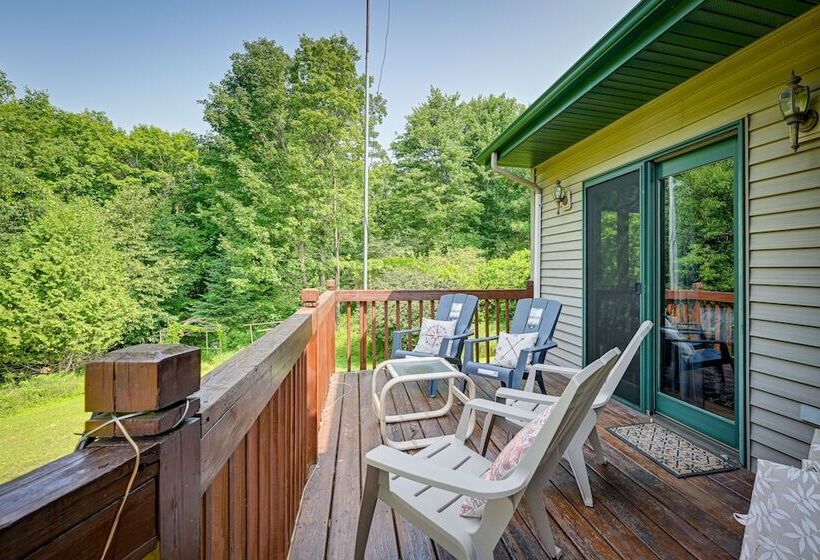 Cozy Wisconsin Retreat W/ Deck, Grill & Fire Pit!
