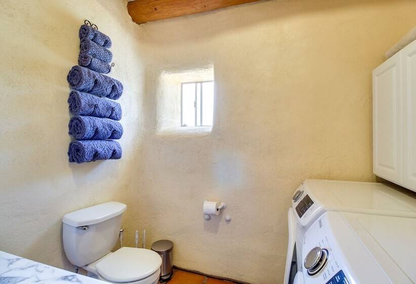 Secluded Ramah Cottage: Patios & Outdoor Fireplace