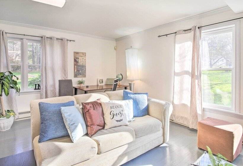 Elegant Connecticut Home: Fireplaces, Pet Friendly