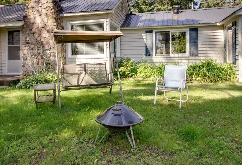 Lakefront Minnesota Escape W/ Fire Pit & Boat Dock