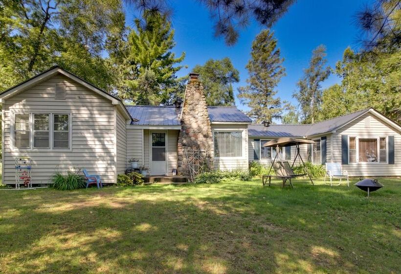 Lakefront Minnesota Escape W/ Fire Pit & Boat Dock