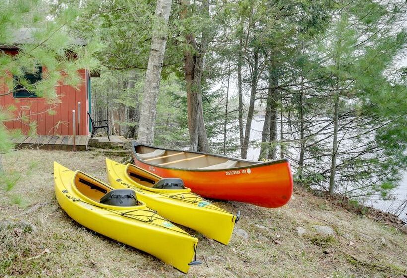 Lakefront Rhinelander Cabin W/ Boat Dock!