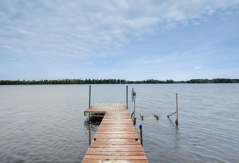 Lakefront Rhinelander Cabin W/ Boat Dock!