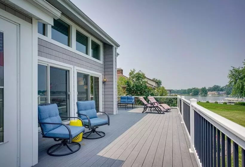 Lakefront Syracuse Home W/ Deck & Private Dock!