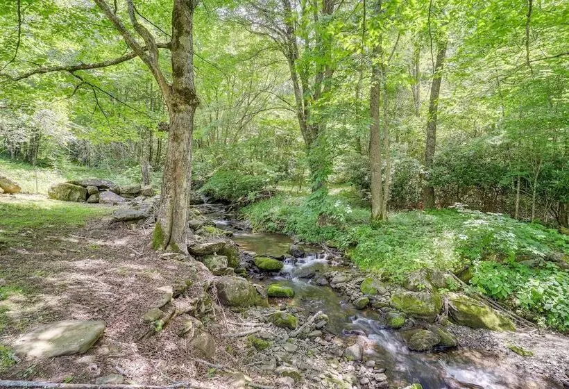 On Site Stream: Serene Cottage In Bakersville!