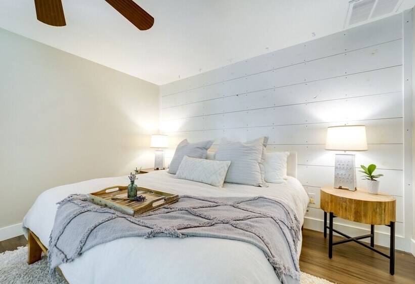 Deck + Mtn Views: Riverfront Cullowhee Home