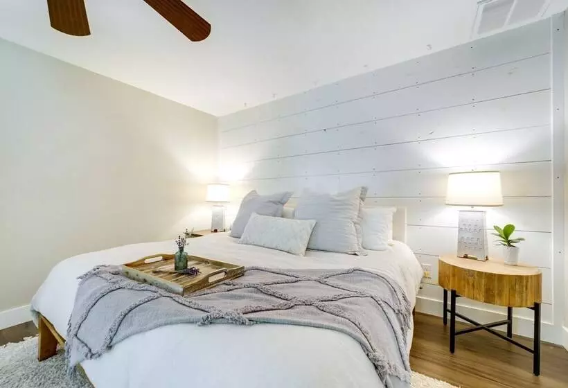 Deck + Mtn Views: Riverfront Cullowhee Home