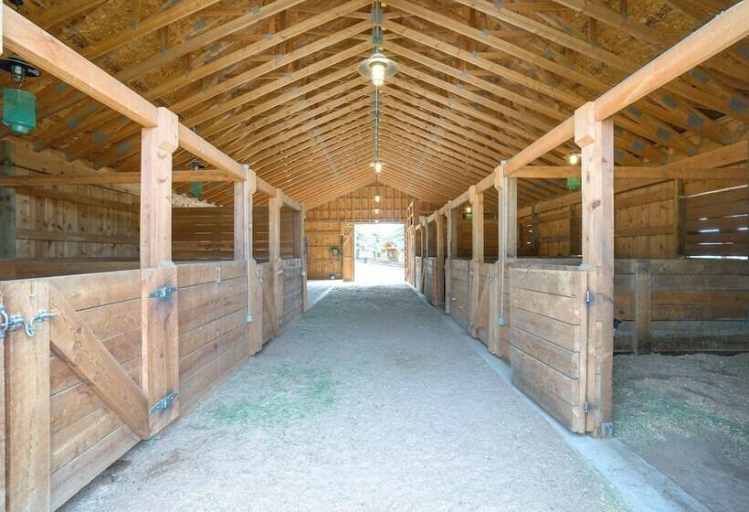 Log Cabin On Private 45 Acre Ranch In Florissant!