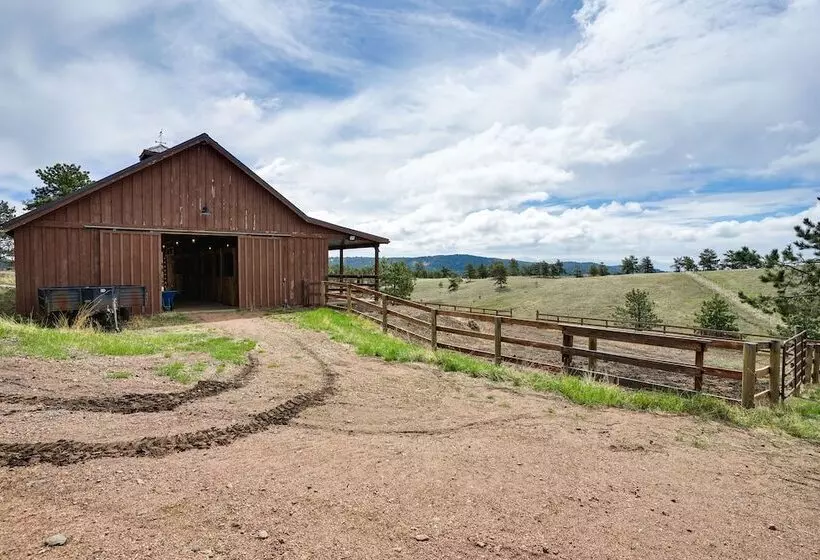 Log Cabin On Private 45 Acre Ranch In Florissant!