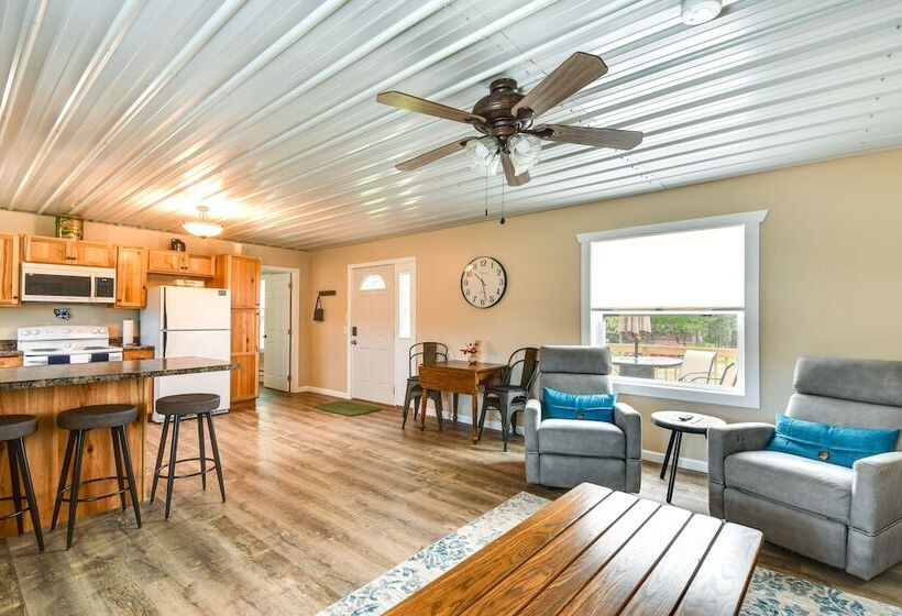 Serene Belgrade Hideaway With Fire Pit & Grill!