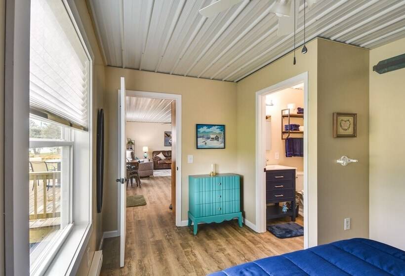 Serene Belgrade Hideaway With Fire Pit & Grill!