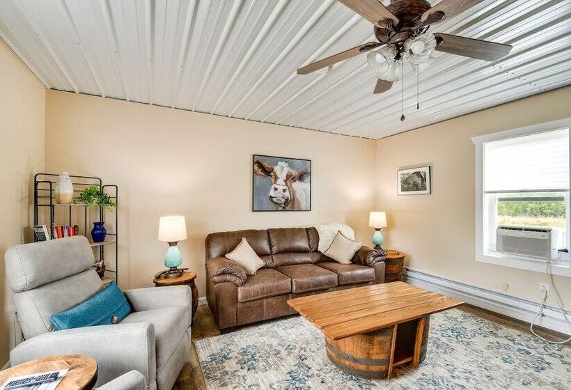 Serene Belgrade Hideaway With Fire Pit & Grill!