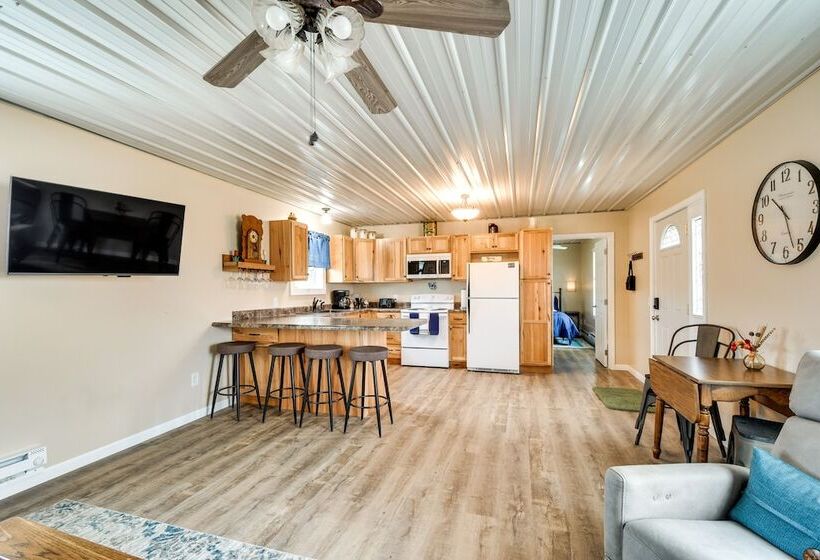 Serene Belgrade Hideaway With Fire Pit & Grill!