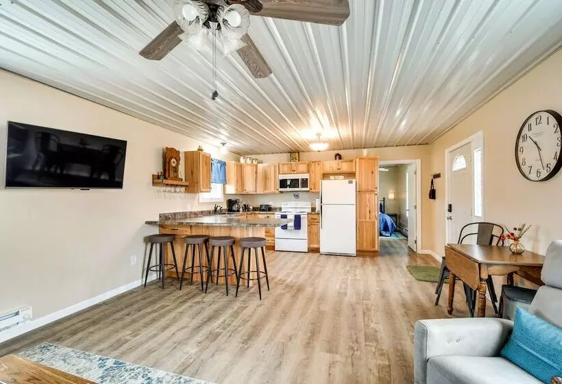 Serene Belgrade Hideaway With Fire Pit & Grill!