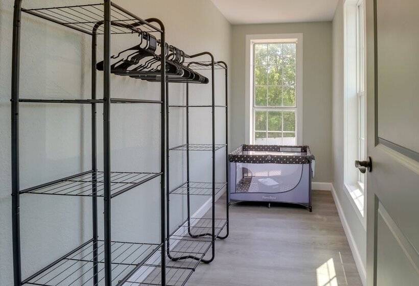 Spacious Grove Home Rental: Yard Games, Fire Pit!