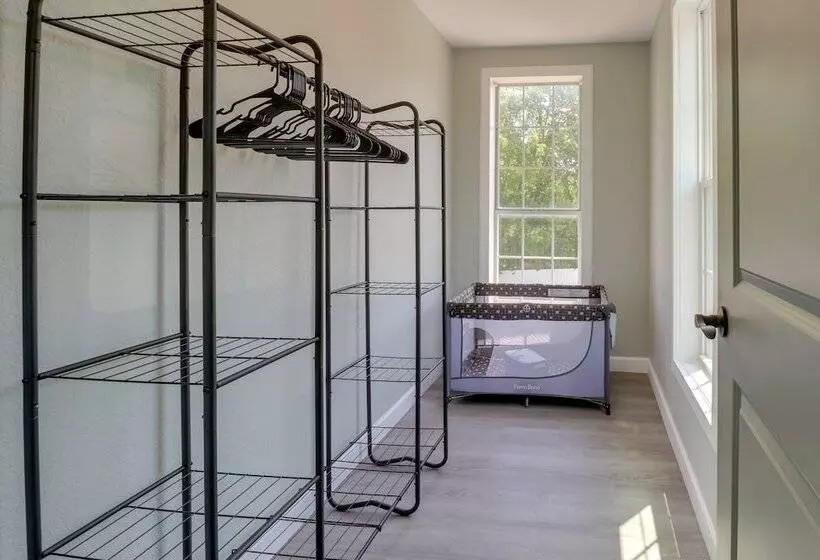 Spacious Grove Home Rental: Yard Games, Fire Pit!