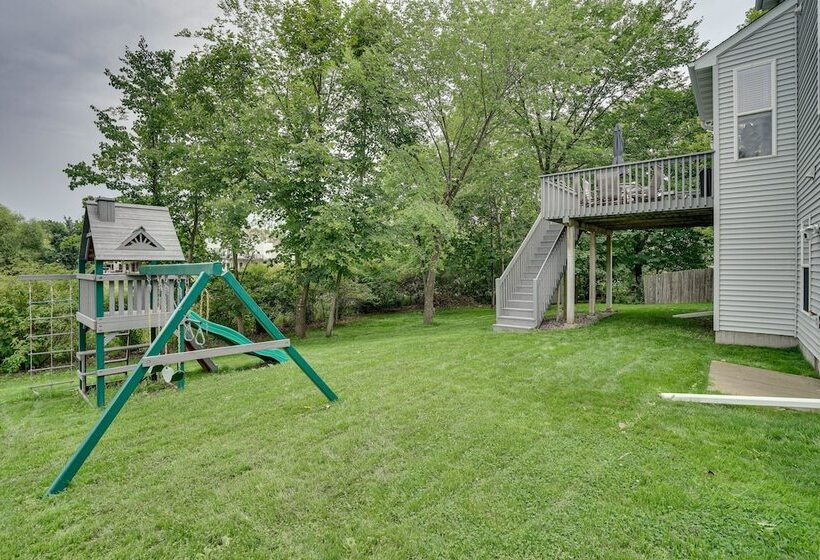 Spacious Maple Grove Retreat W/ Playground!