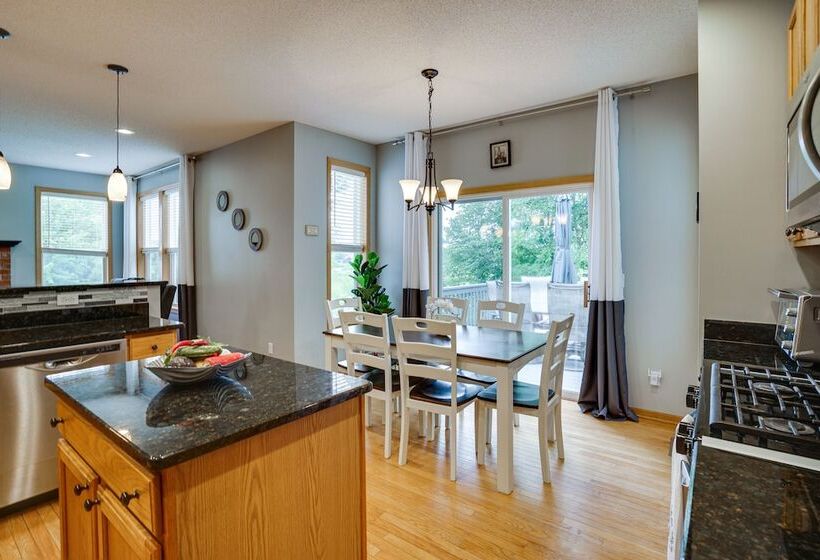 Spacious Maple Grove Retreat W/ Playground!