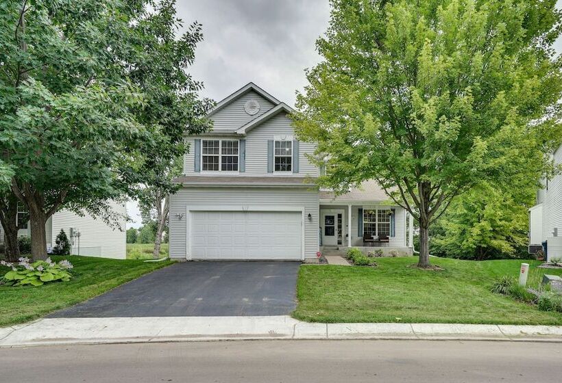 Spacious Maple Grove Retreat W/ Playground!