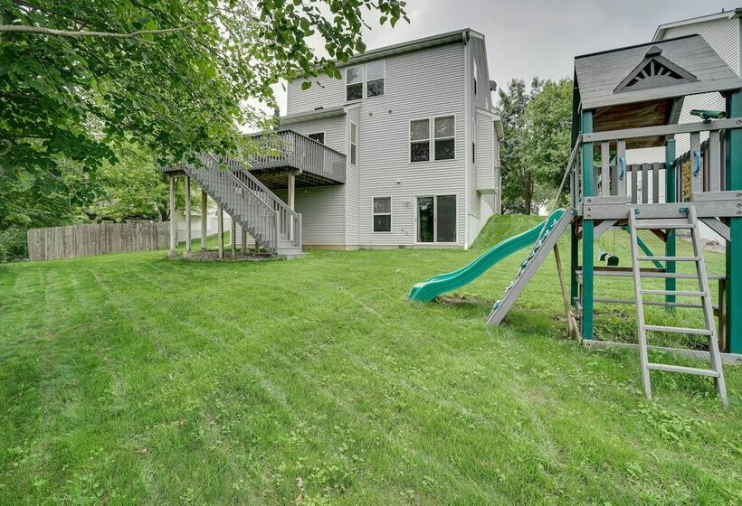 Spacious Maple Grove Retreat W/ Playground!