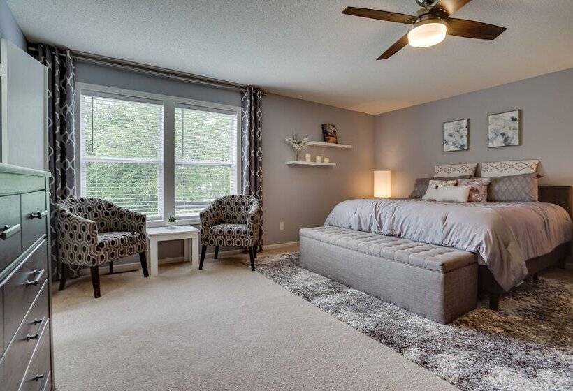 Spacious Maple Grove Retreat W/ Playground!