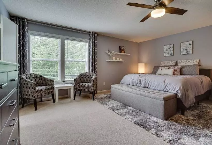 Spacious Maple Grove Retreat W/ Playground!