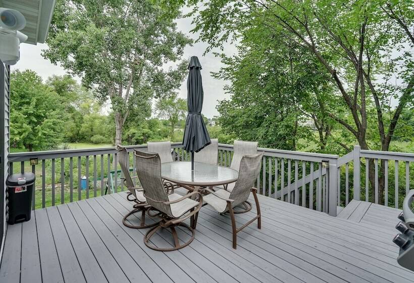 Spacious Maple Grove Retreat W/ Playground!