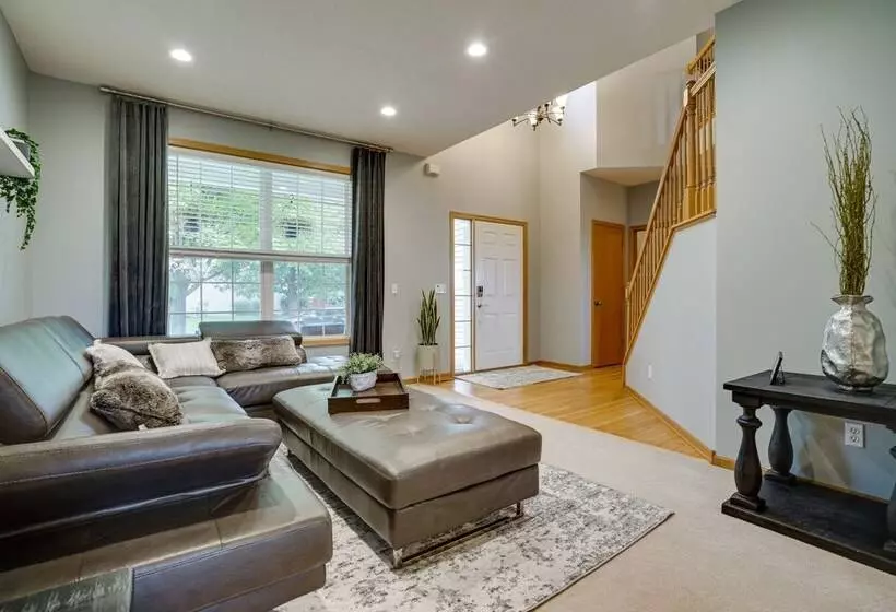 Spacious Maple Grove Retreat W/ Playground!
