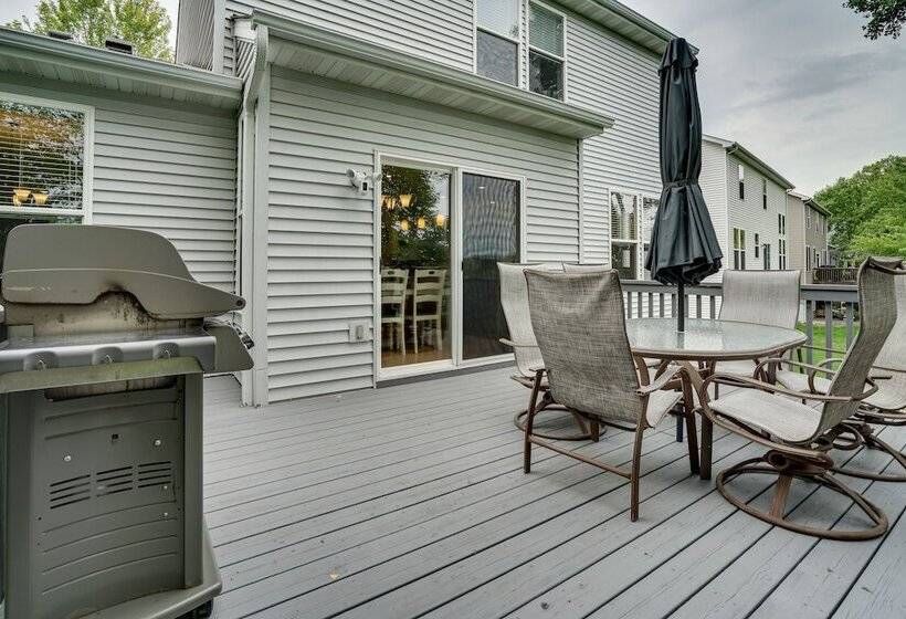 Spacious Maple Grove Retreat W/ Playground!