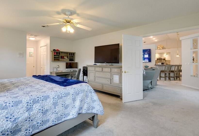 Spring Hill Home Pool, Grill & Golf Course Views