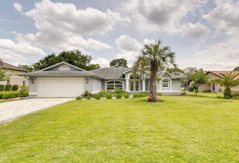 Spring Hill Home Pool, Grill & Golf Course Views