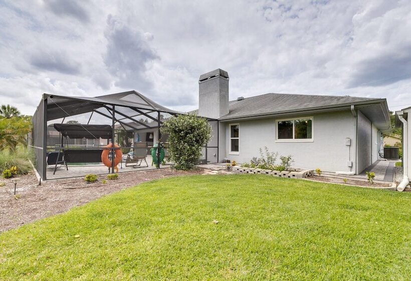 Spring Hill Home Pool, Grill & Golf Course Views