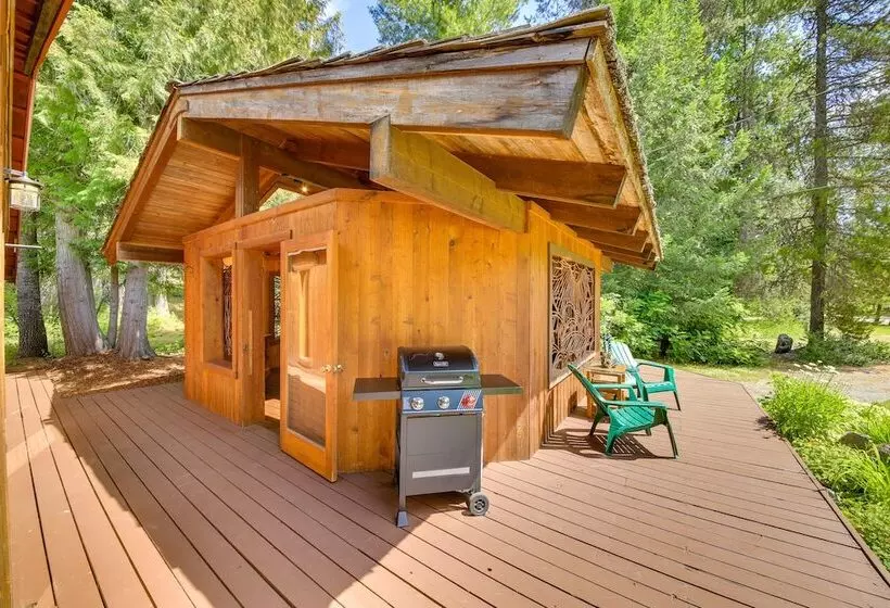 Unique Nordman Retreat 1 Mi To Priest Lake!