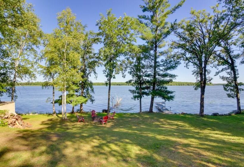 Up North Remer Lake House W/ Dock & Grill!