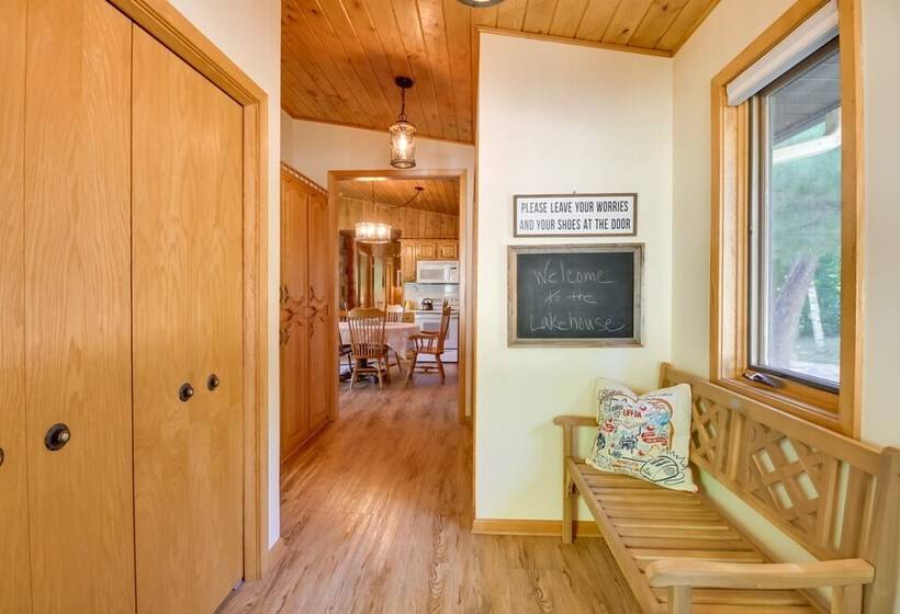 Up North Remer Lake House W/ Dock & Grill!