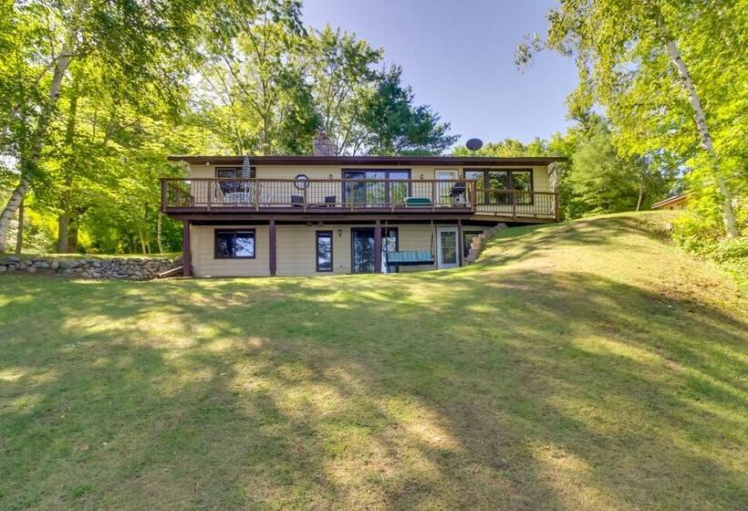 Up North Remer Lake House W/ Dock & Grill!