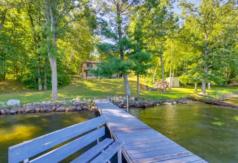 Up North Remer Lake House W/ Dock & Grill!