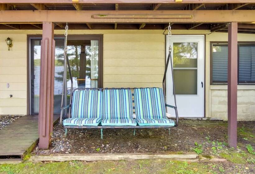 Up North Remer Lake House W/ Dock & Grill!