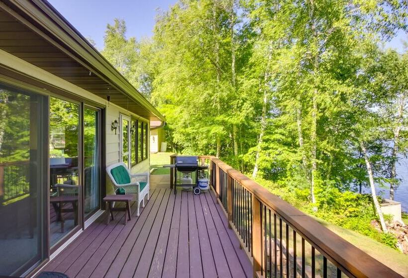 Up North Remer Lake House W/ Dock & Grill!