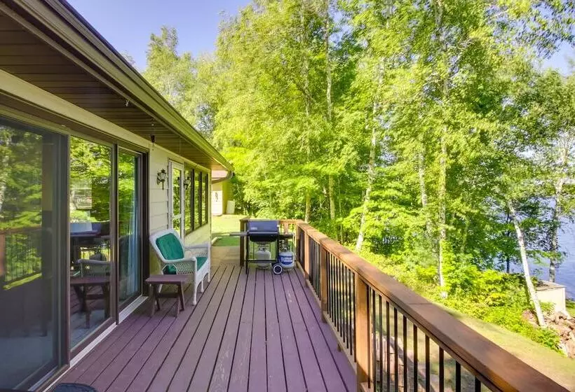 Up North Remer Lake House W/ Dock & Grill!