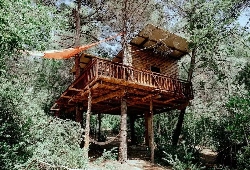 ホテル Treehouses Ljubač Glamping Robinson