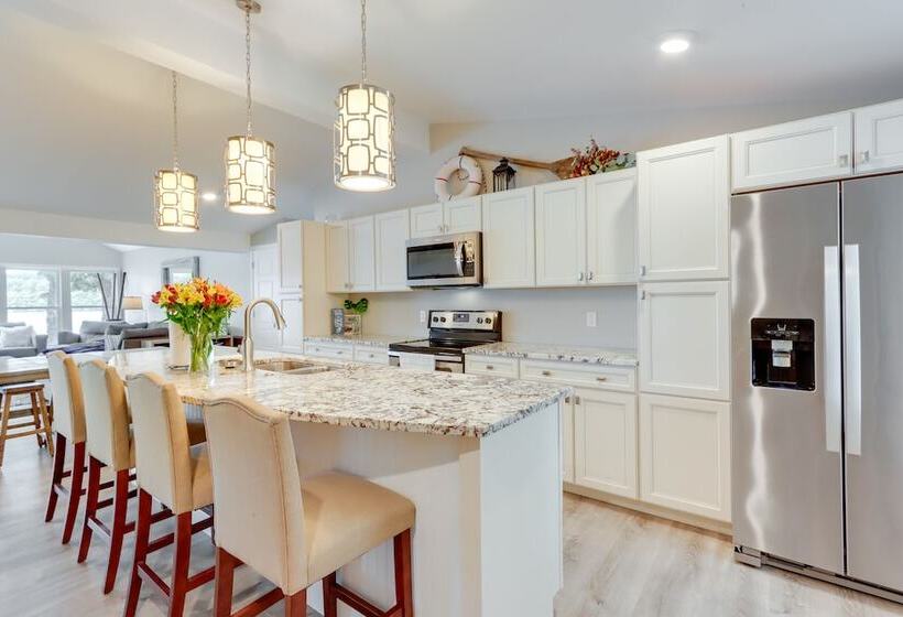 Dock & Sunset Views: Lakeside Ozark Retreat!