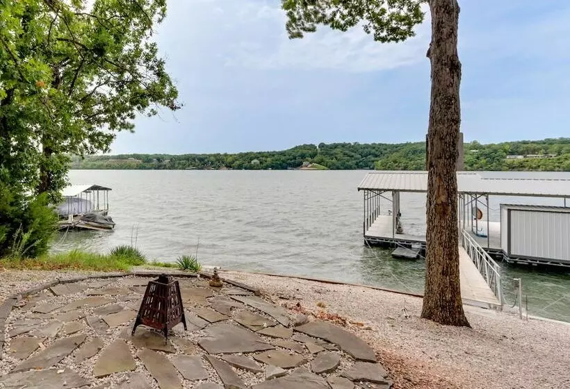 Dock & Sunset Views: Lakeside Ozark Retreat!