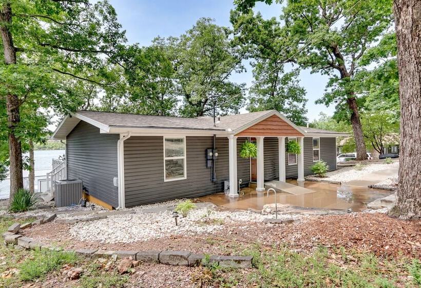 Dock & Sunset Views: Lakeside Ozark Retreat!