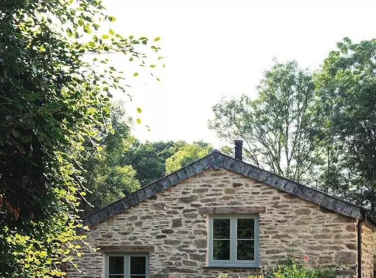 The Pigsty & Spa Garden At Tregoose Old Mill