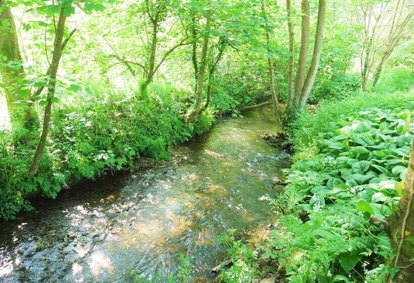 The Pigsty & Spa Garden At Tregoose Old Mill