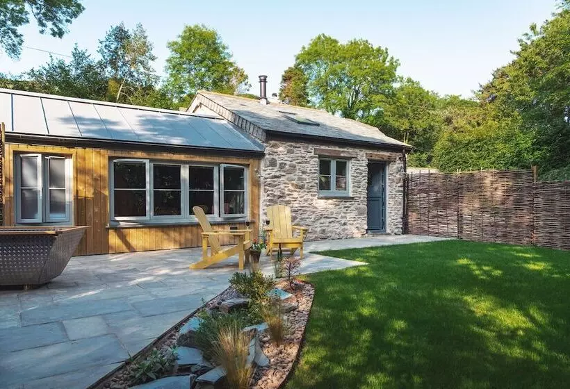 The Pigsty & Spa Garden At Tregoose Old Mill