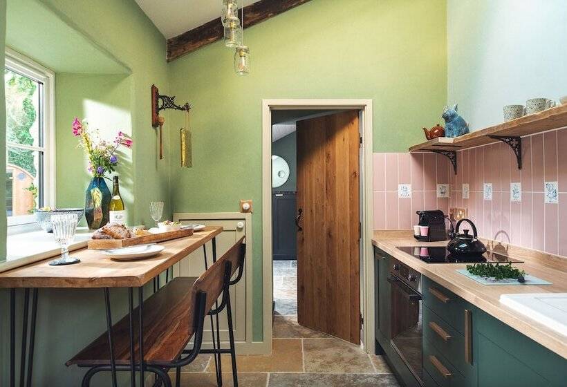 The Pigsty & Spa Garden At Tregoose Old Mill